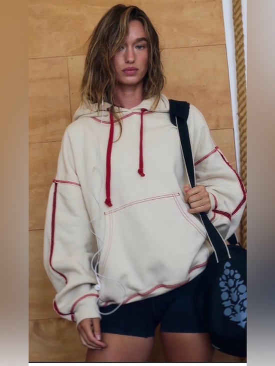 FP Movement - Final Call Rose Logo Hoodie size xs nwot - Picture 2 of 8